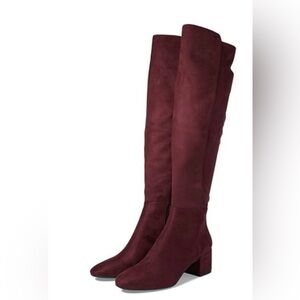 Michael Kors Burgundy Over the Knee Boots NEW
